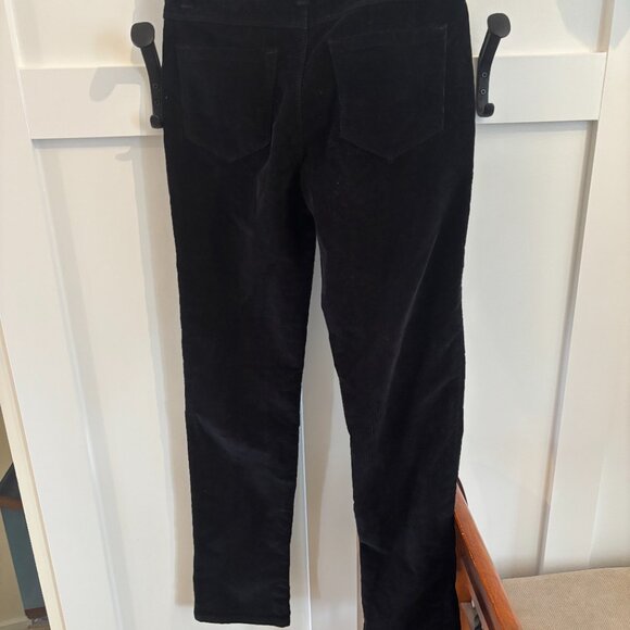2016 Denim by Parasuco Black Curduroy Pants Size 6 - Picture 4 of 4